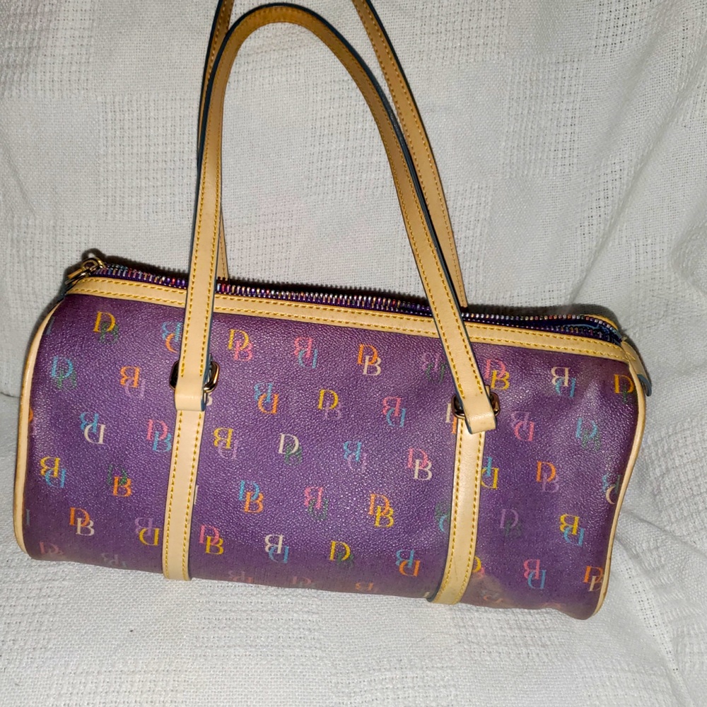 Purple Dooney and Bourke